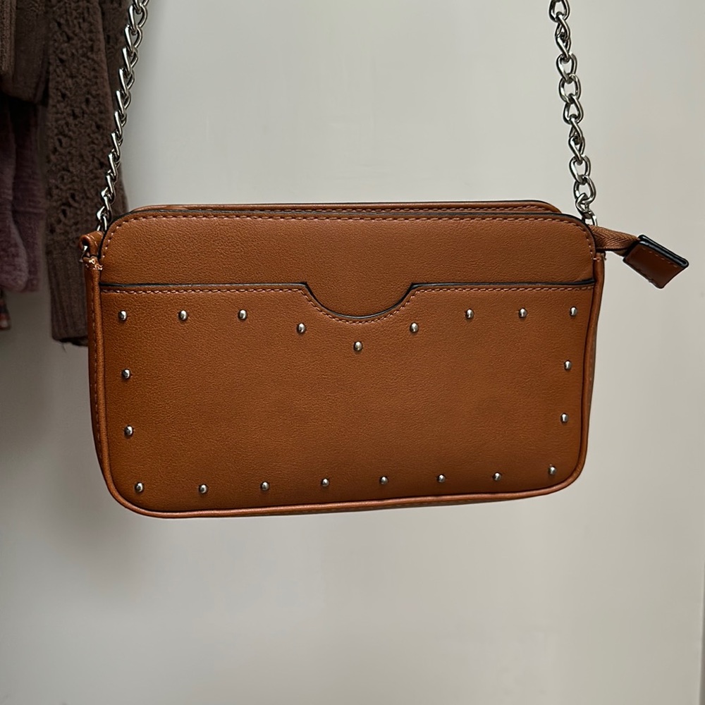 Express Brown Crossbody Bag Never Used
